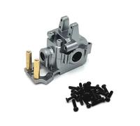 Compatibile Con MJX Per Hyper Per Go 14209 14210 14301 1/14 RC Auto Parti Di Aggiornamento Anteriore In Metallo Scatola Del Cambio Scatola Ingranaggi Caso Differenziale Parti per auto RC(Gray)