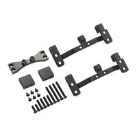 Compatibile Con MN D90 D91 D96 Per MN99S 1/12 RC Car Upgrade Parts Accessories Base In Metallo Con Asta Di Trazione Per Supporto Servo Superiore RC Accessori