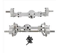 Compatibile Con MN D90 Per MN-90 MN96 Per MN98 Per MN99S MN45 1/12 Pièces De Mise À Niveau Pour Voiture RC, Accessoires, Essieu Avant Et Arrière En Métal Set Anteriori Posteriori RC