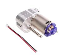 Compatibile Con MN Model Per MN78 Per MN82 Per MN168 99SV2 LC79 1/12 Parti Upgrade Auto RC Ingranaggio Metallo CNC Assemblaggio Motore Potenza Motore RC Parti Auto(Silver)