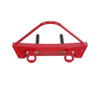 Compatibile Con MN Per MN128 1/12 RC Auto Parti Di Aggiornamento Accessori Paraurti Anteriore In Metallo Con Cintura Anticollisione Verricello Foro Di Installazione Accessori aggiornamento RC(Red)