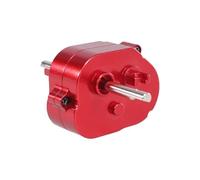 Compatibile Con MN Per MN82 LC79 Per MN78 Per MN168 1/12 RC Auto Parti Di Camion Accessori Metallo Onda Media Scatola Ingranaggi Coperchio Assemblaggio Accessori aggiornamento RC(Red)