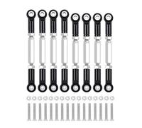 Compatibile Con MN Per WPL D90 D91 C14 C24 1/16 RC Car Part Accessori Set Di Tiranti Di Collegamento Dello Sterzo In Lega Di Alluminio Rc Biella per auto