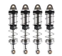 Compatibile Con MN128 MN86 G500 1/12 Auto Telecomandata Ricambi E Accessori Per L'aggiornamento 4 Pezzi Ammortizzatore Idraulico In Alluminio Da 74 Mm Ammortizzatori RC(Silver)