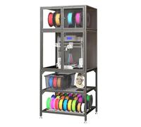 Compatibile con mobile for stampante 3D con rack for lo stoccaggio del filamento, custodia antirumore e antipolvere