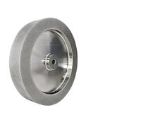 Compatibile con mola CBN da 200 mm, foro 8 pollici, larghezza 1,5, 5/8 for affilare utensili for tornitura di legno in acciaio, angolo retto/arrotondato(8 1.5-180grit)