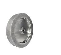 Compatibile con mola CBN da 200 mm, foro 8 pollici, larghezza 1,5, 5/8 for affilare utensili for tornitura di legno in acciaio, angolo retto/arrotondato(8 1.5-80grit)