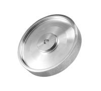 Compatibile con mola CBN, diametro 6 pollici x larghezza 1 pollice, albero da 1/2, diamante for affilatura HSS(Silver 80)