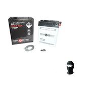 COMPATIBILE CON MOTO GUZZI Galletto S/avv.to Elettrico 192 BATTERIA OKYAMI B38-6A GIA' PRONTA ALL'USO ATTIVATA IN FABBRICA BATTERIE 6 V 14 AH CCA 104 120X83X165MM