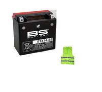 COMPATIBILE CON MOTO GUZZI V9 Bobber/V9 Bobber SE E4/E5 850 da anno 2016 al 2023 BATTERIA YTX14-BS BTX14-BS FORNITA PRONTA E CARICA PER ESSERE UTILIZZATA BATTERIE 12,6 AH AMPERE 12 VOLT 150X145X87MM