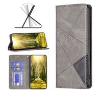Compatibile con Motorola Moto G200 Custodia,Compatibile con Motorola Edge S30 5G XT2175-2 XT2175-1 Custodia Portafoglio in Pelle Flip Case Gray