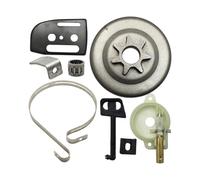 Compatibile con motoseghe 142 141 137 136 41 36. Pompa 'olio del tamburo della frizione da 325 pollici e 7 denti con fermo catena, leva del freno, leva 'aria