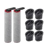 ， Compatibile con Mova ， Aspirapolvere umido e asciutto X4 Pro / X4 Plus | Accessori for detergenti Pezzi di ricambio for la sostituzione del rullo della spazzola e del filtro(Chocolate)