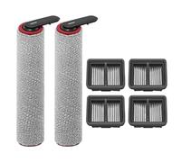 Compatibile con Mova M50 Spazzola Rullo Filtro 2 Pezzi | kit sostitutivo spazzola rullo e filtro aspirapolvere(B)