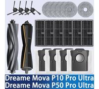 Compatibile con Mova P50 Pro Ultra, Mova P10 Pro Ultra Accessori Tricut Brush Filtro Hepa Mop Sacchetto per la polvere in tessuto