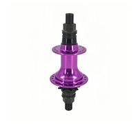 Compatibile con mozzo Anteriore e Posteriore BMX in Lega, 36H 6 nottolini 120 clic, 5 Cuscinetti Driver Sinistro e Destro(One Rear Purple hub)