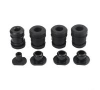 Compatibile con Ms250 Ms230 MS210 021 023 025 Chainsaw Shock Absorber Mount Robusto Gomma Vibration Ammortizzatore Buffer Pad Nero Parti di Ricambio Set Di Otto Per La Manutenzione Della Macchina Da