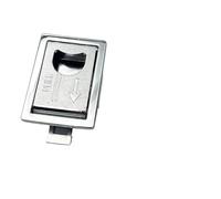 Compatibile con MS731 Serratura a pressione a filo in lega di zinco, serratura a pannello scorrevole con chiave for cassetta degli attrezzi e rimorchio(Without key)