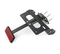 Compatibile con MT-07 per FZ-07 2014-2020 Kit di Eliminazione del Posteriore per Motocicletta Supporto per Targa Sostitutivo portatarga Moto(with Reflector)