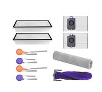 Compatibile con Narwal, compatibile con Flow, spazzola principale/spazzola laterale/filtro/scopa a rullo/sacchetto for la polvere (versione con serbatoio dell'acqua)