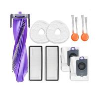 Compatibile Con Narwal Gli Accessori For Aspirapolvere Robot Freo X10 Pro | Kit parti di ricambio Spazzola laterale principale filtro sacchetti polvere panni for scopa Manutenzione dei(9pcs)