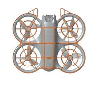 Compatibile con NEO integrato gimbal paraurti paddle copertura protettiva elica fotocamera accessori anello di collisione, 2 pezzi(Orange)