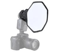 Compatibile con Nikon Speedlite - Softbox diffusore flash ottagonale pieghevole universale da 20 cm