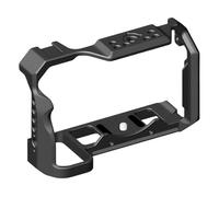 Compatibile con Nikon Z5/Z6/Z7/Z6II/Z7II/Z6III - Gabbia for fotocamera in lega di alluminio con slitta a contatto freddo e fori for viti da 1/4" e 3/8"(Black)