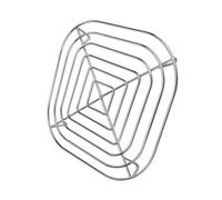 Compatibile con Ninja, compatibile con Crispi, FN101 Accessori for friggitrice ad aria Cestello for rack in acciaio inossidabile for forno friggitrice ad aria