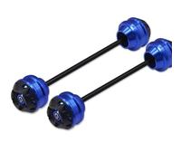 Compatibile Con Ninja Per ZX-6R 2007 2008 2009 2010 2011 2012 2013 2014 2015 2016 2017 2018 2019 Protezione Per Asse Forcella Ruota Anteriore E Posteriore Telaio Slider Crash