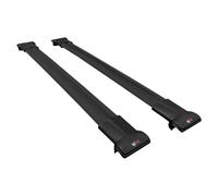 Compatibile con Nissan Navara 4 (D23) 2015-2021 FLY Model Barre Tetto Portapacchi Auto Barre Portatutto Nero Alluminio 2 Barre