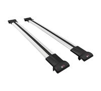 Compatibile con Nissan Pathfinder 3 (R51) 2004-2012 FLY Model Barre Tetto Portapacchi Auto Barre Portatutto Grigo Alluminio 2 Barre