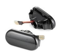 Compatibile Con Nissan Per Cube Z11 2001-2010 Per Qashqai J10 JJ10 2006-2015 Lampade Indicatori Di Direzione Laterali Lampada Spia 2160-AX000 Luce Segnalazione Auto(Nero)