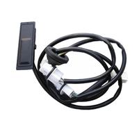 Compatibile con Nissan Per Juke 2011-2015 25380-1KA0B Serratura portellone posteriore Maniglia sblocco bagagliaio Interruttore bagagliaio Pulsante apertura portellone Chiusura per Bagagliaio