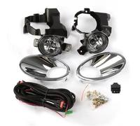 Compatibile Con Nissan Per Qashqa Per J10 2011 2012 2013 Auto Paraurti Anteriore Fendinebbia Assemblea Lampada Coprire Chrome Con Filo Interruttore Accessori