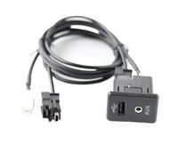 Compatibile Con Nissan Per Rogue Per Frontier 2014 2015 2016 2017 Per Rogue Sport 2017 2018 2019 Presa Di Ingresso AUX Per Auto A 8 Pin 28023-4BA0B Adattatore USB AUX