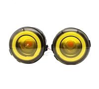 Compatibile con Nissan per X-Trail per T31 2007 2008 2009 2010 2011 2012 2013 Auto della Luce di Nebbia Dell'occhio di Angelo Daytime Jogging Luce Ricambi Auto Gruppi Gruppo fendinebbia(Yellow)