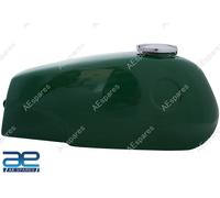Compatibile Con Norton Commando Fastback Serbatoio Carburante Verde AEs