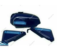 Compatibile Con Norton Commando Roadster 750 850 Blu Benzina Tank + Panel Set