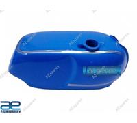 Compatibile Con Norton Commando Roadster Blu Alluminio Benzina Fuel Gas Tank Aes