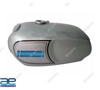 Compatibile Con Norton Commando Roadster Carburante Benzina Tank Argento Pittura