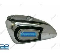 Compatibile Con Norton Manx Internazionale Argento & Cromo Serbatoio Benzina S2u