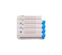 Compatibile con OKI, cartuccia toner 1SET C610 colore nero for stampanti C610 C610DN C610CDN C610DTN