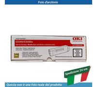 Compatibile con Oki Compatible with Oki 42804540 Okidata C3200 Toner CMYK High Y