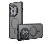 Compatibile con OnePlus ACE 3 custodia per cellulare,Compatibile con MagSafe,Compatibile con OnePlus 12R Custodia magnetica anticaduta per telefono Black