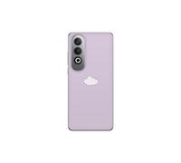 Compatibile con OnePlus Nord CE4 Custodia trasparente Nuvola viola - nuvola minimalista su sfondo viola