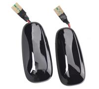 Compatibile Con Opel Per Astra G 1998 1999 2000 2001 2002 2003 2004 2005 2006 2007 2008 2009 Indicatori Di Direzione Dinamici Indicatori Laterali Dell'acqua Che Scorre Indicatore Direzione Auto(Black)