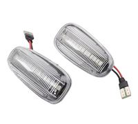 Compatibile Con Opel Per Astra G 1998 1999 2000 2001 2002 2003 2004 2005 2006 2007 2008 2009 Indicatori Di Direzione Dinamici Indicatori Laterali Dell'acqua Che Scorre Indicatore Direzione Auto(White)