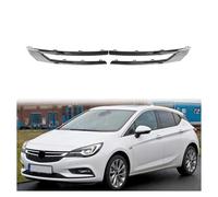 Compatibile con Opel Vauxhall Astra 2015-2020, griglia centrale anteriore superiore cromata, modanatura, copertura, sostituzione