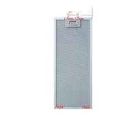 Compatibile con Orbegozo, filtro cappa da cucina 204X490 mm (11126329)